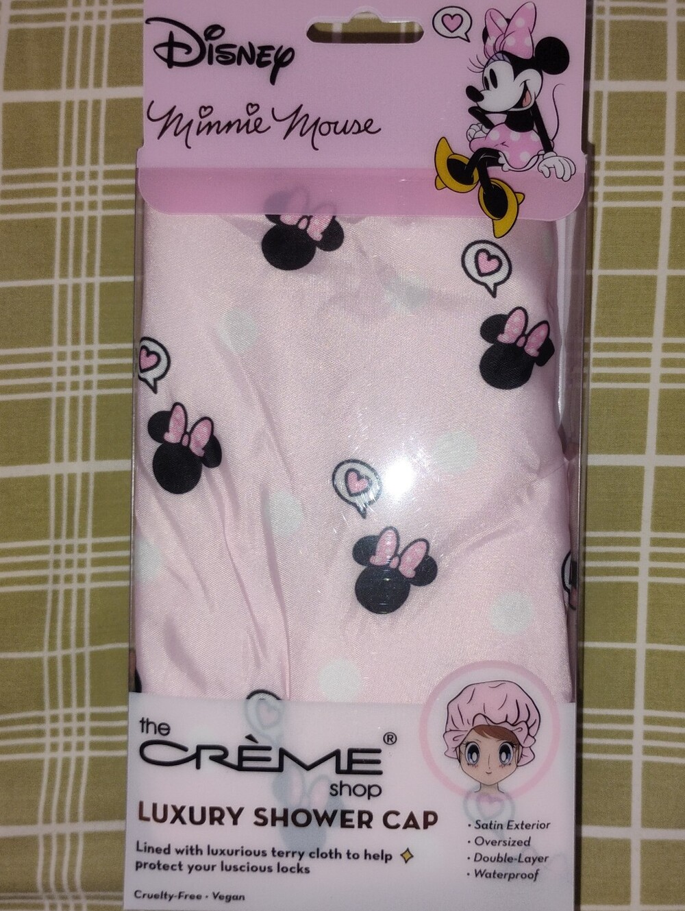 Disney The Creme Shop Luxury Shower Cap